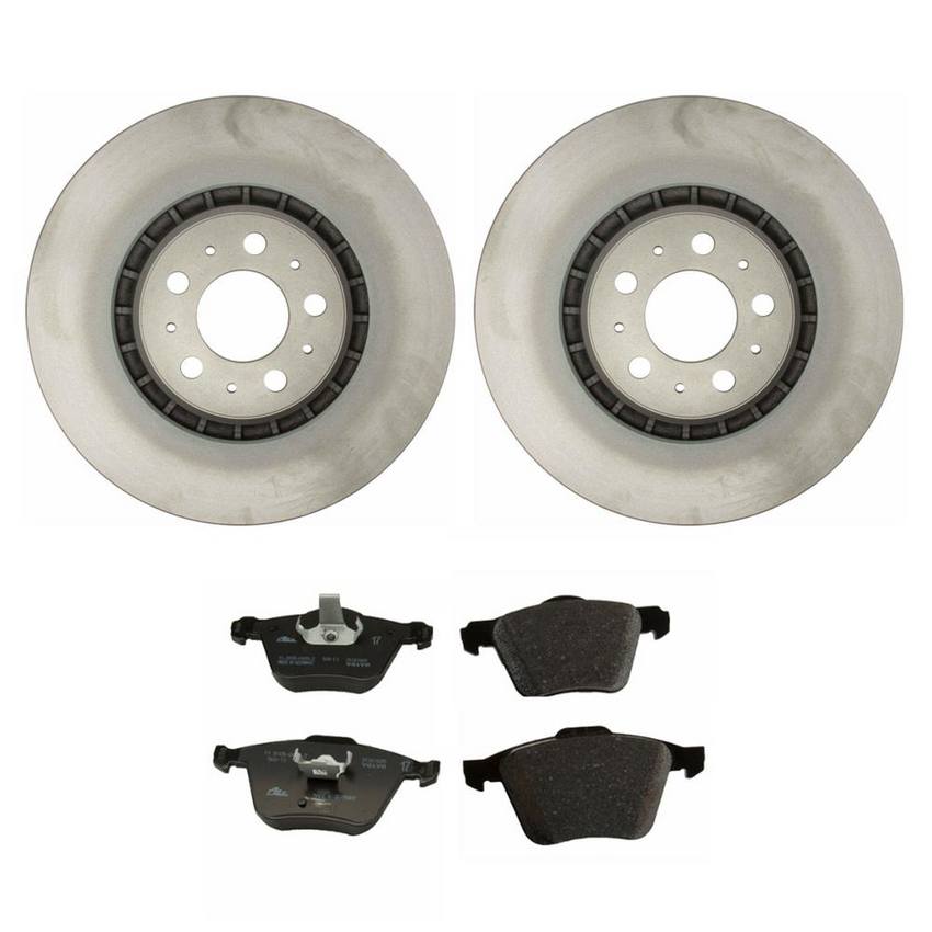 Volvo Disc Brake Pad and Rotor Kit - Front (336mm) 30769125